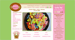 Desktop Screenshot of lilyscookies.com